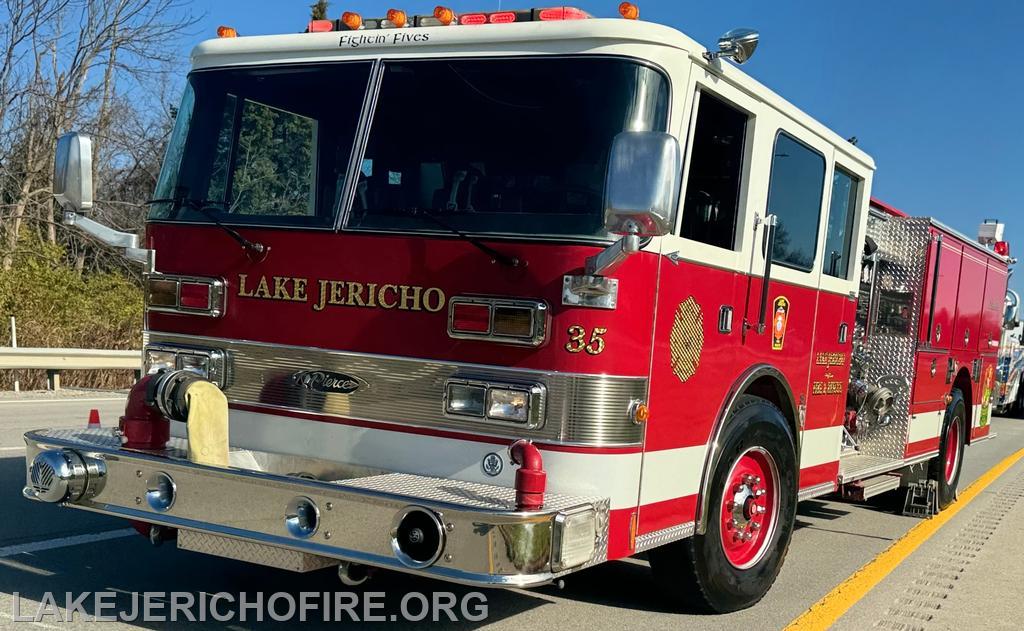 &ldquo;Fight&rsquo;n Fives&rdquo; Engine 6635
&ldquo;Faith in God-Trust in Training&rdquo;
1993 Pierce Arrow
1,000/750