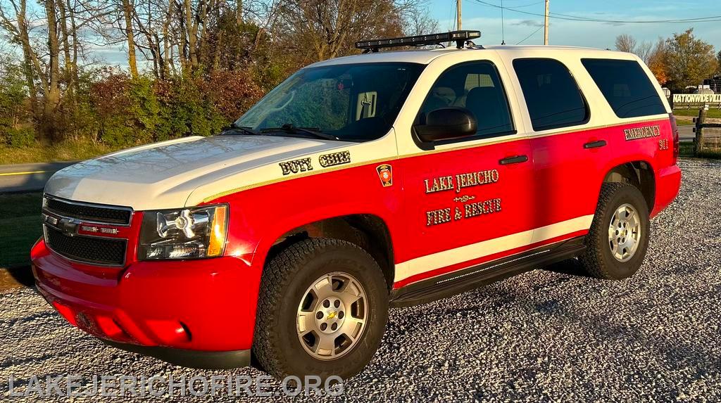 DUTY CHIEF/QRV-6690
2013 Chevrolet Tahoe
Command / QRV First Response Vehicle

